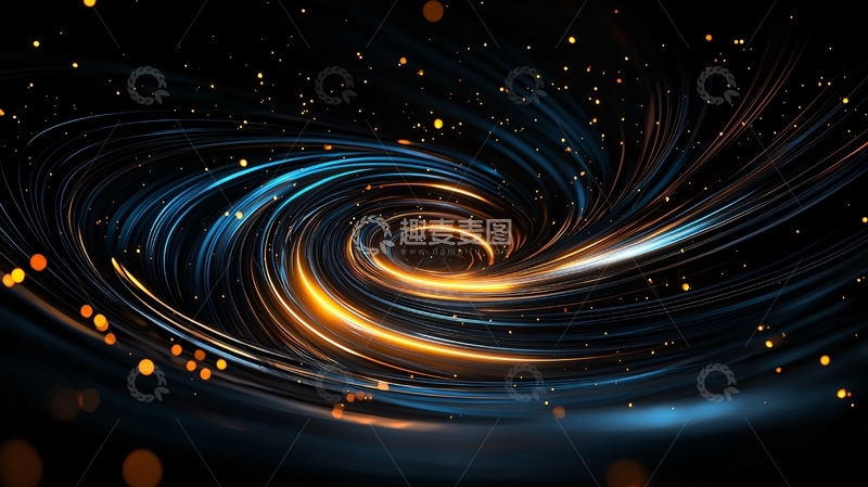 高清大图下载【趣麦麦图】光晕漩涡背景素材