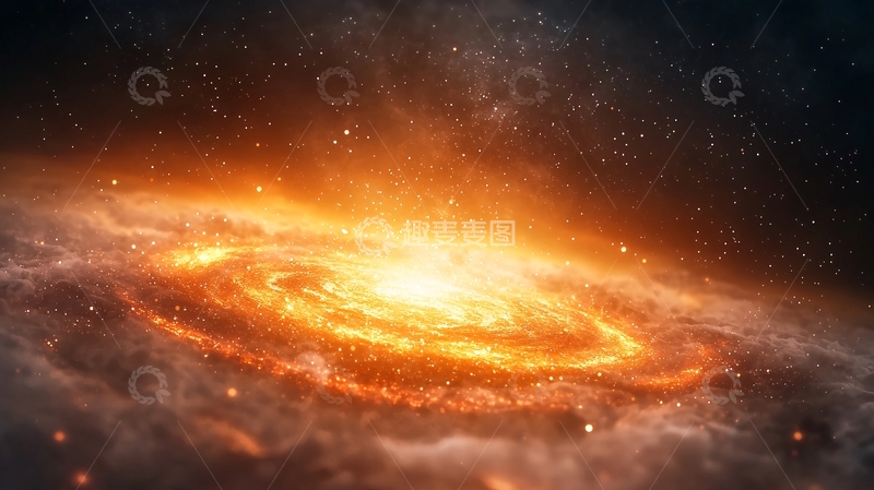 高清大图下载【趣麦麦图】星系旋转之美