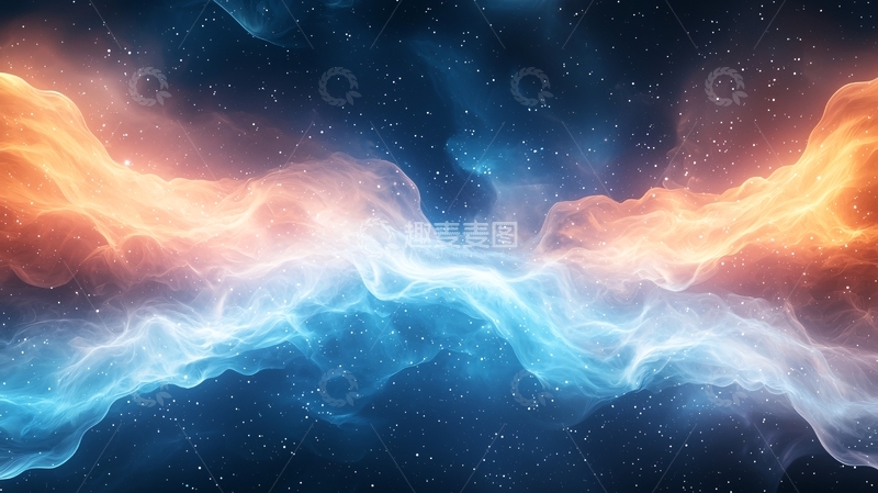 高清大图下载【趣麦麦图】星云交错之美