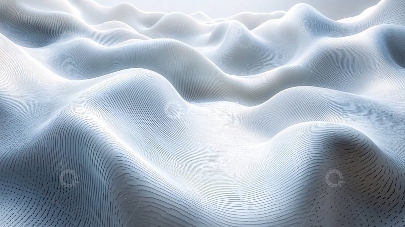 高清大图下载【趣麦麦图】抽象线条波浪纹理背景