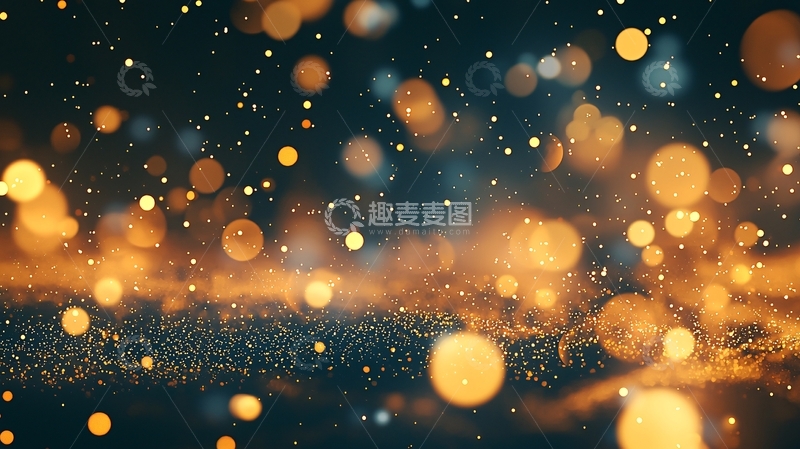 高清大图下载【趣麦麦图】璀璨夜景光斑背景