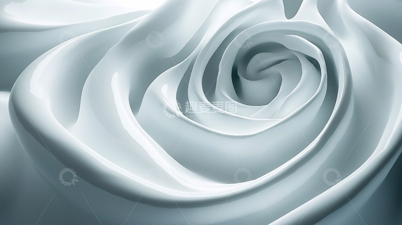 高清大图下载【趣麦麦图】奶油漩涡背景图