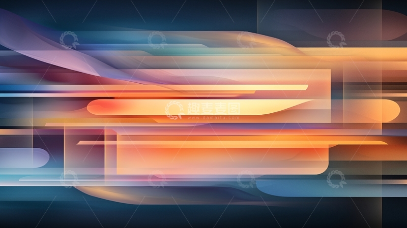 高清大图下载【趣麦麦图】抽象线条与光影艺术背景