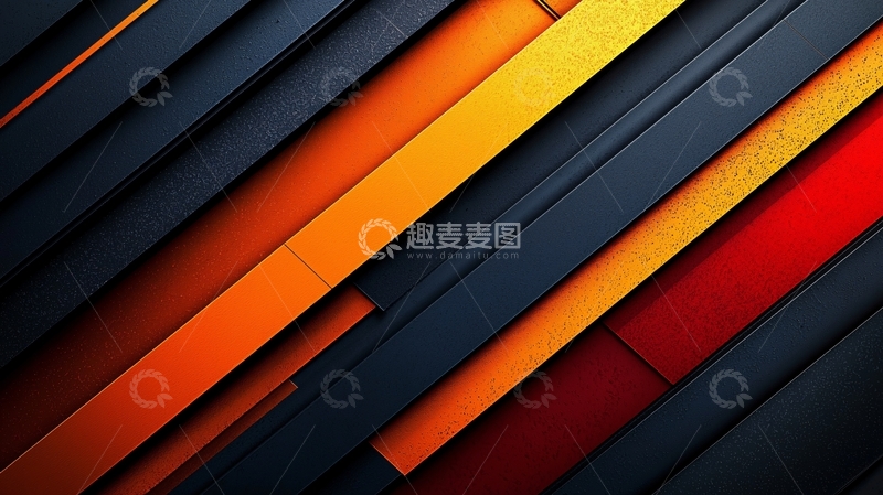 高清大图下载【趣麦麦图】抽象几何线条背景素材