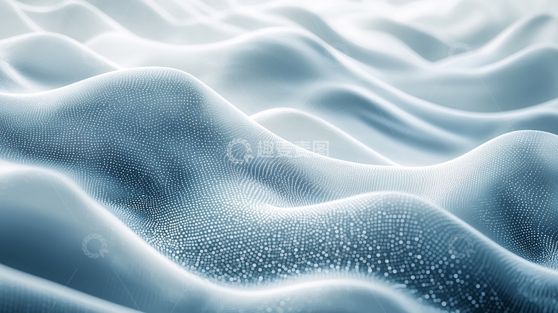 高清大图下载【趣麦麦图】蓝色波纹抽象背景