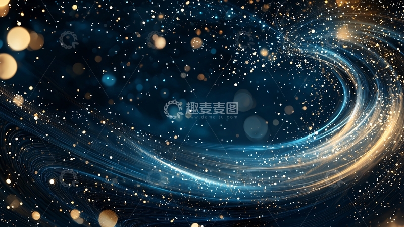 高清大图下载【趣麦麦图】宇宙星河动态壁纸