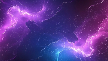 紫色星空电光背景图