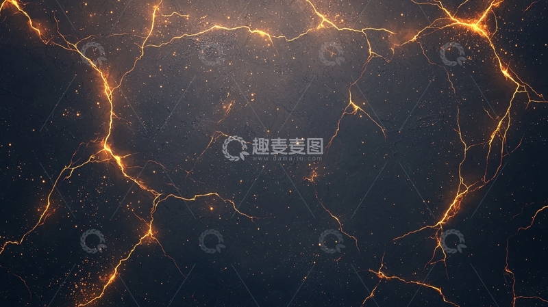 高清大图下载【趣麦麦图】裂纹星空背景素材