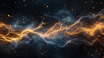 电光火石：动态能量流背景