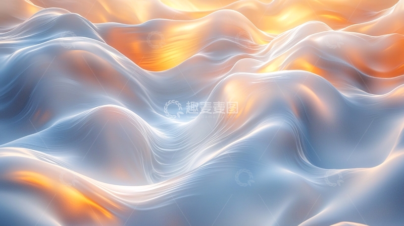 高清大图下载【趣麦麦图】抽象波浪纹理背景