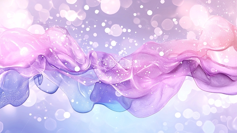 高清大图下载【趣麦麦图】梦幻渐变流动液体背景