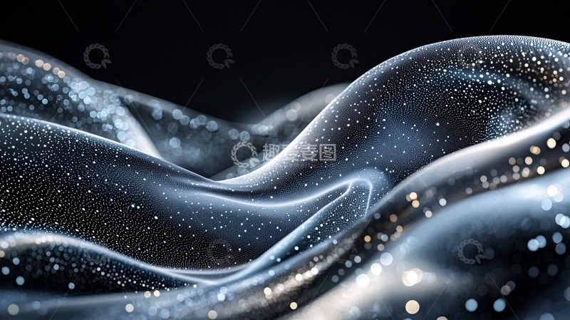 高清大图下载【趣麦麦图】波光粼粼的流体动态背景