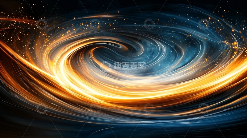 高清大图下载【趣麦麦图】宇宙漩涡动态光影效果