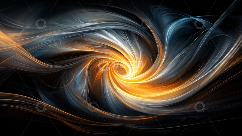 高清大图下载【趣麦麦图】抽象漩涡艺术背景