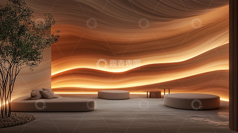 高清大图下载【趣麦麦图】现代简约风格室内设计