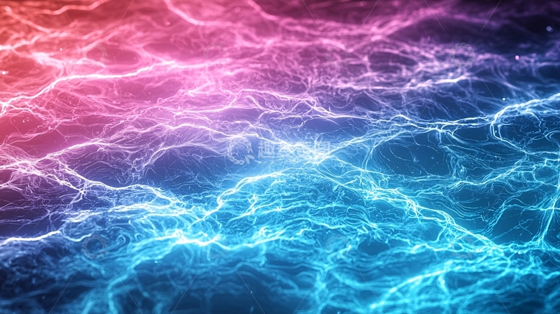 高清大图下载【趣麦麦图】电光交错的抽象背景