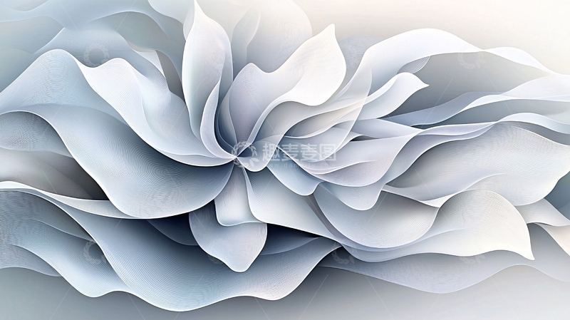 高清大图下载【趣麦麦图】抽象波浪形艺术图案