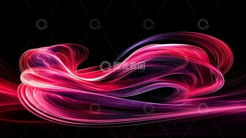 高清大图下载【趣麦麦图】动感线条艺术抽象背景