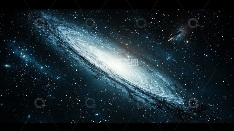 高清大图下载【趣麦麦图】星河宇宙科幻背景图