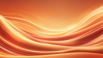 橙色渐变流动线条背景