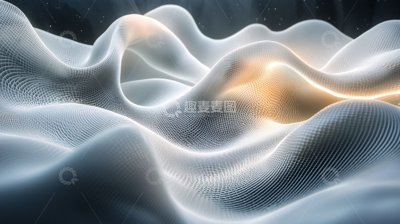 高清大图下载【趣麦麦图】抽象波浪纹理背景