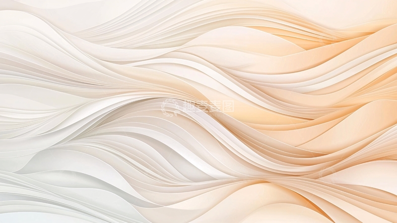 高清大图下载【趣麦麦图】柔和波浪抽象背景