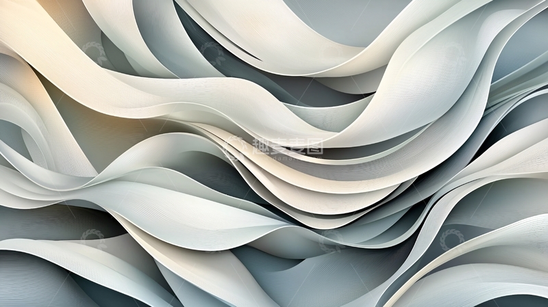 高清大图下载【趣麦麦图】抽象波浪纹理背景素材