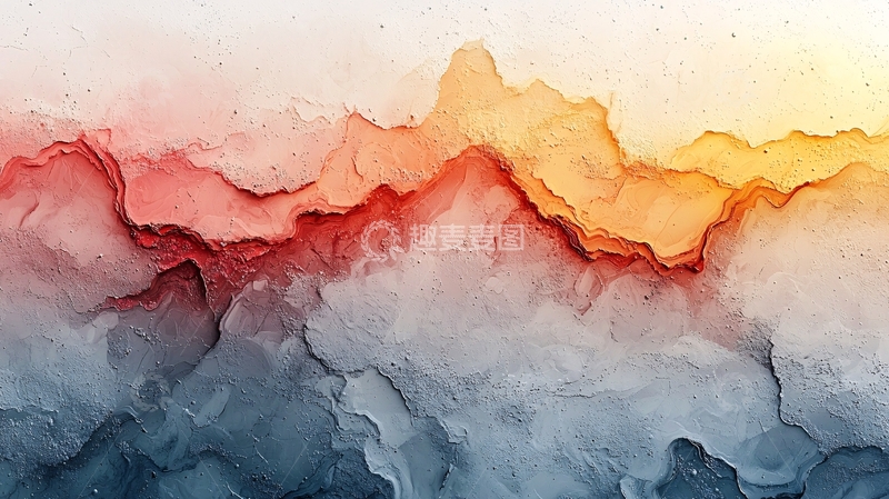 高清大图下载【趣麦麦图】抽象色彩流动纹理背景