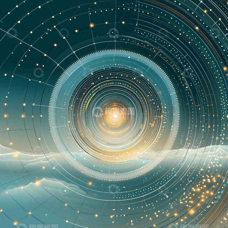 高清大图下载【趣麦麦图】宇宙星系动态循环背景