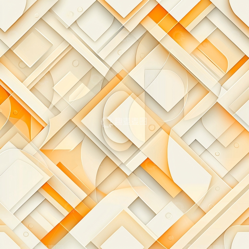 高清大图下载【趣麦麦图】抽象几何拼接背景素材