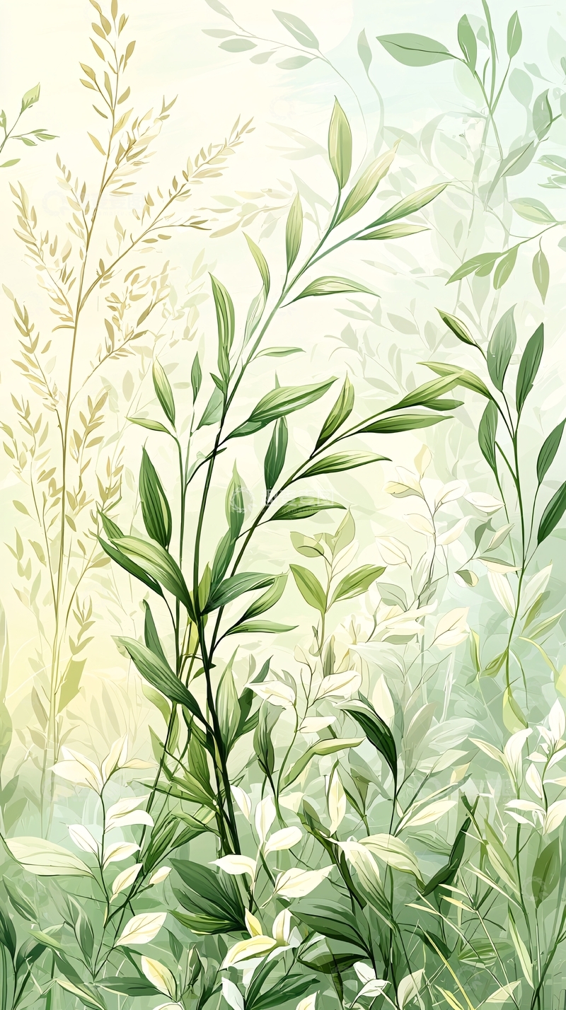 高清大图下载【趣麦麦图】清新自然植物背景图