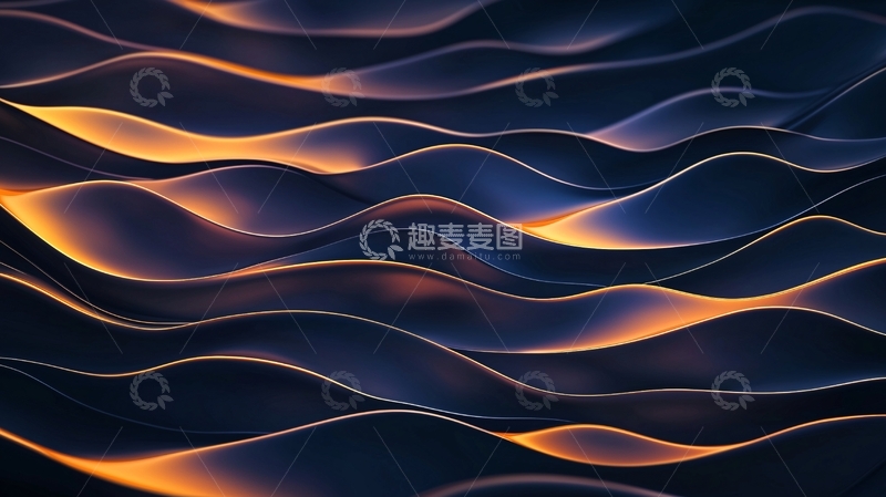 高清大图下载【趣麦麦图】波浪纹理抽象背景