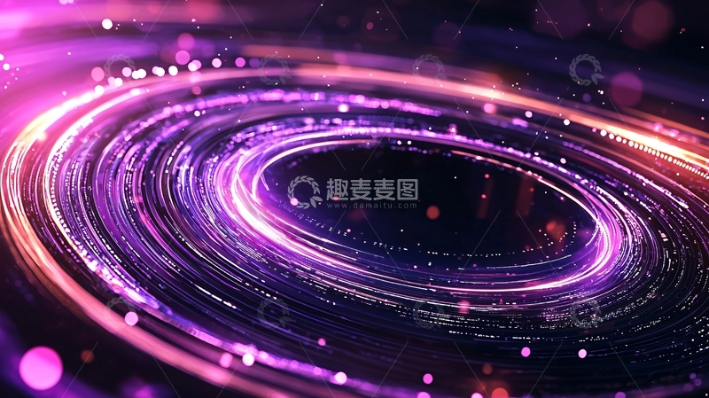 高清大图下载【趣麦麦图】光晕旋转动态背景素材