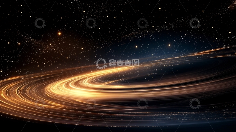高清大图下载【趣麦麦图】宇宙星河动态光效背景