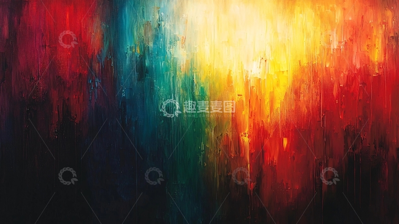 高清大图下载【趣麦麦图】抽象色彩渐变艺术背景