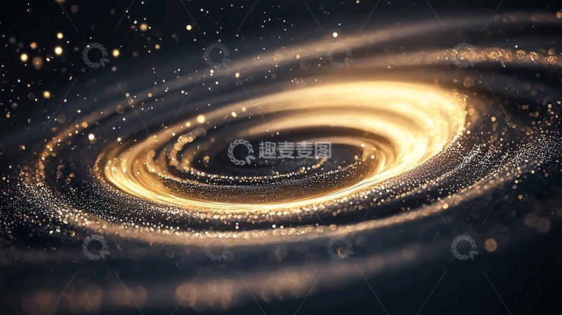 高清大图下载【趣麦麦图】星系漩涡动态背景图