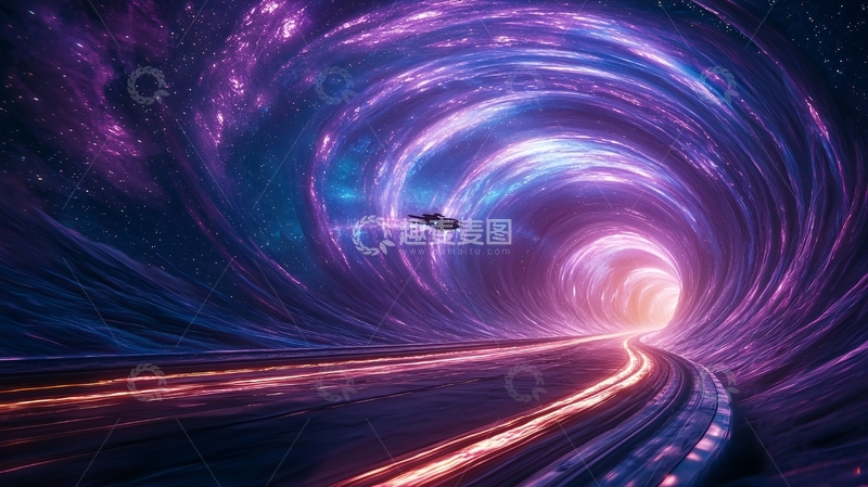 高清大图下载【趣麦麦图】星际穿梭隧道