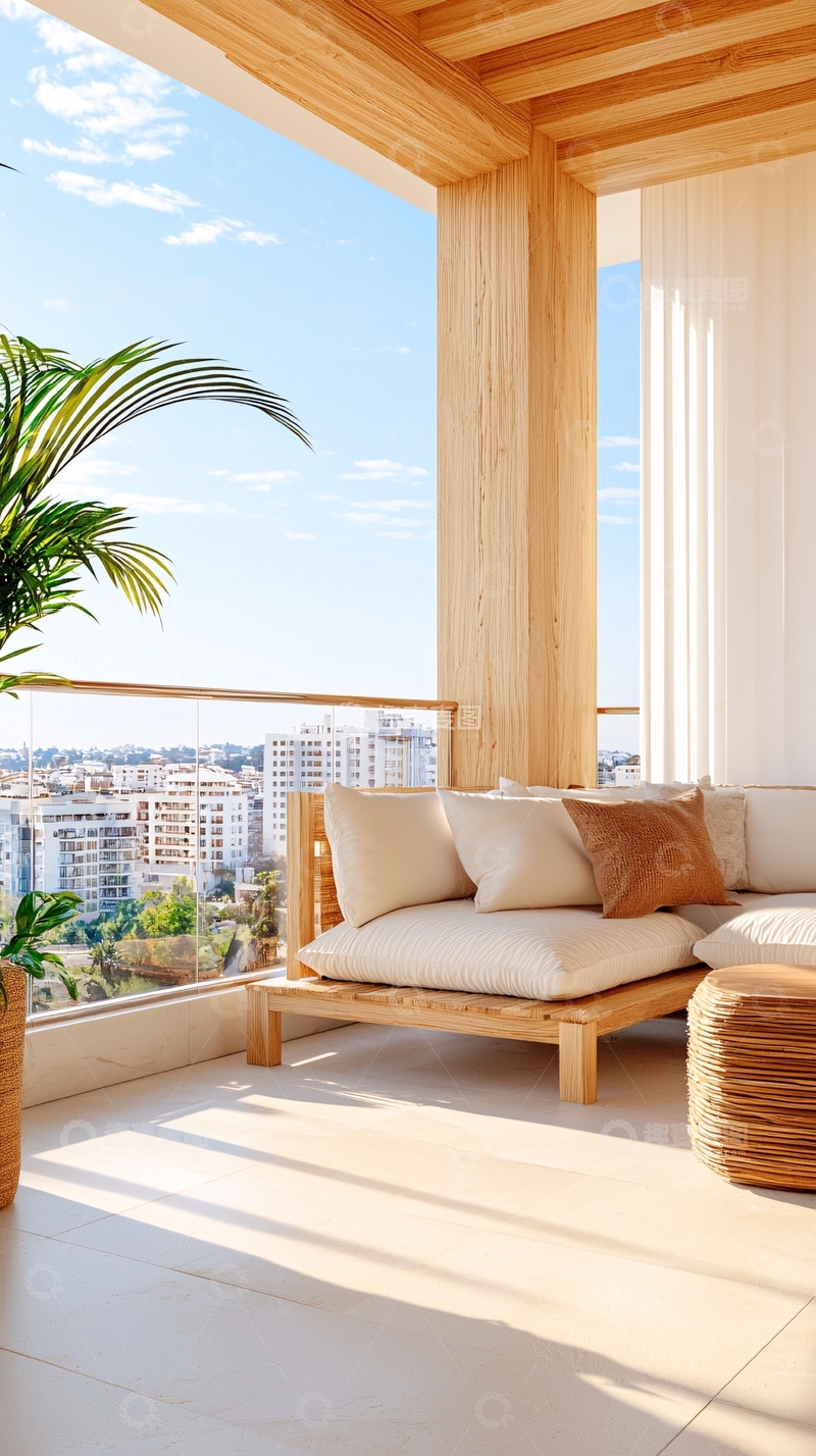 高清大图下载【趣麦麦图】现代阳台设计