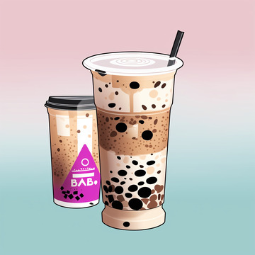 插画奶茶8