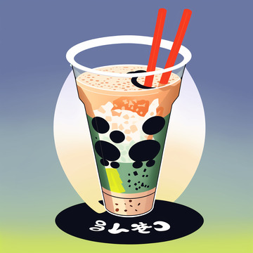 插画奶茶13