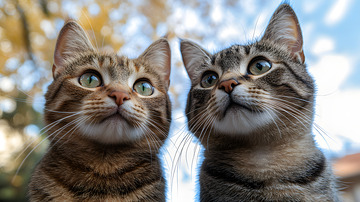 可爱猫猫头摄影1
