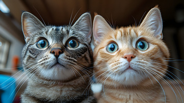 可爱猫猫头摄影2
