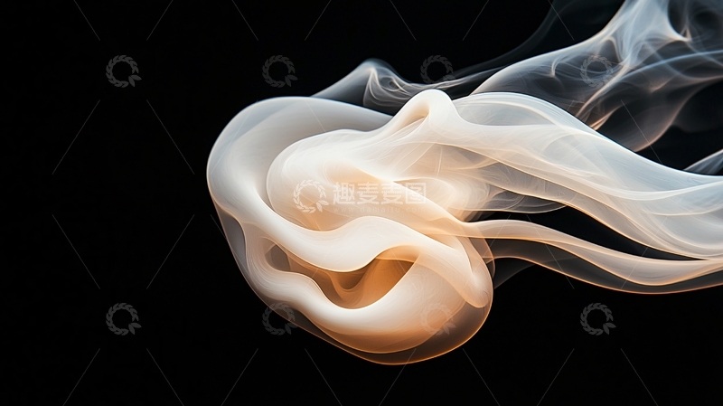 高清大图下载【趣麦麦图】烟雾缭绕的艺术抽象背景