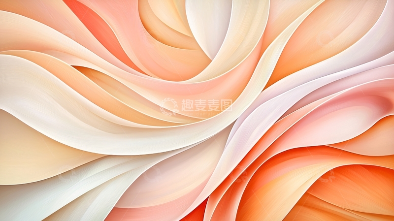 高清大图下载【趣麦麦图】抽象波浪纹理背景素材