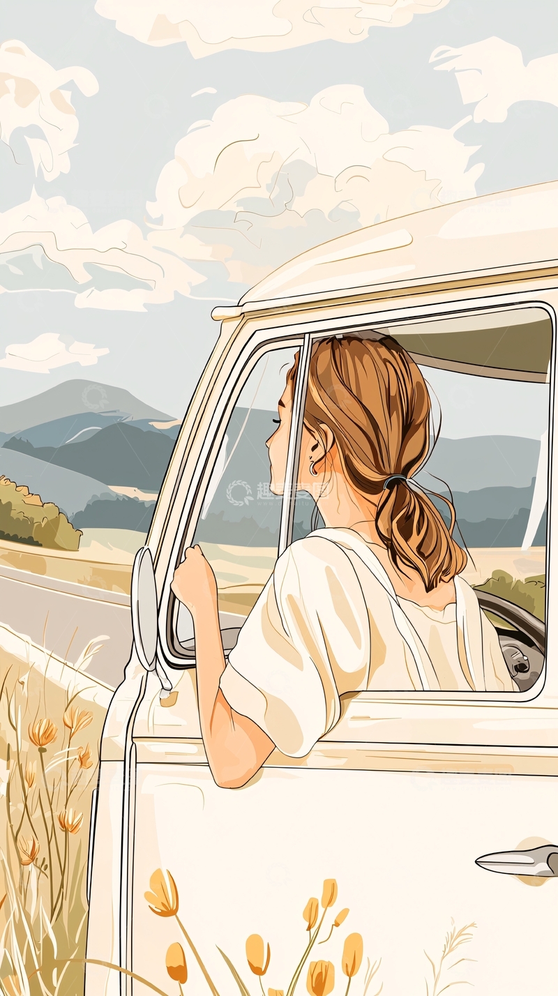 高清大图下载【趣麦麦图】旅途中享受自然风景