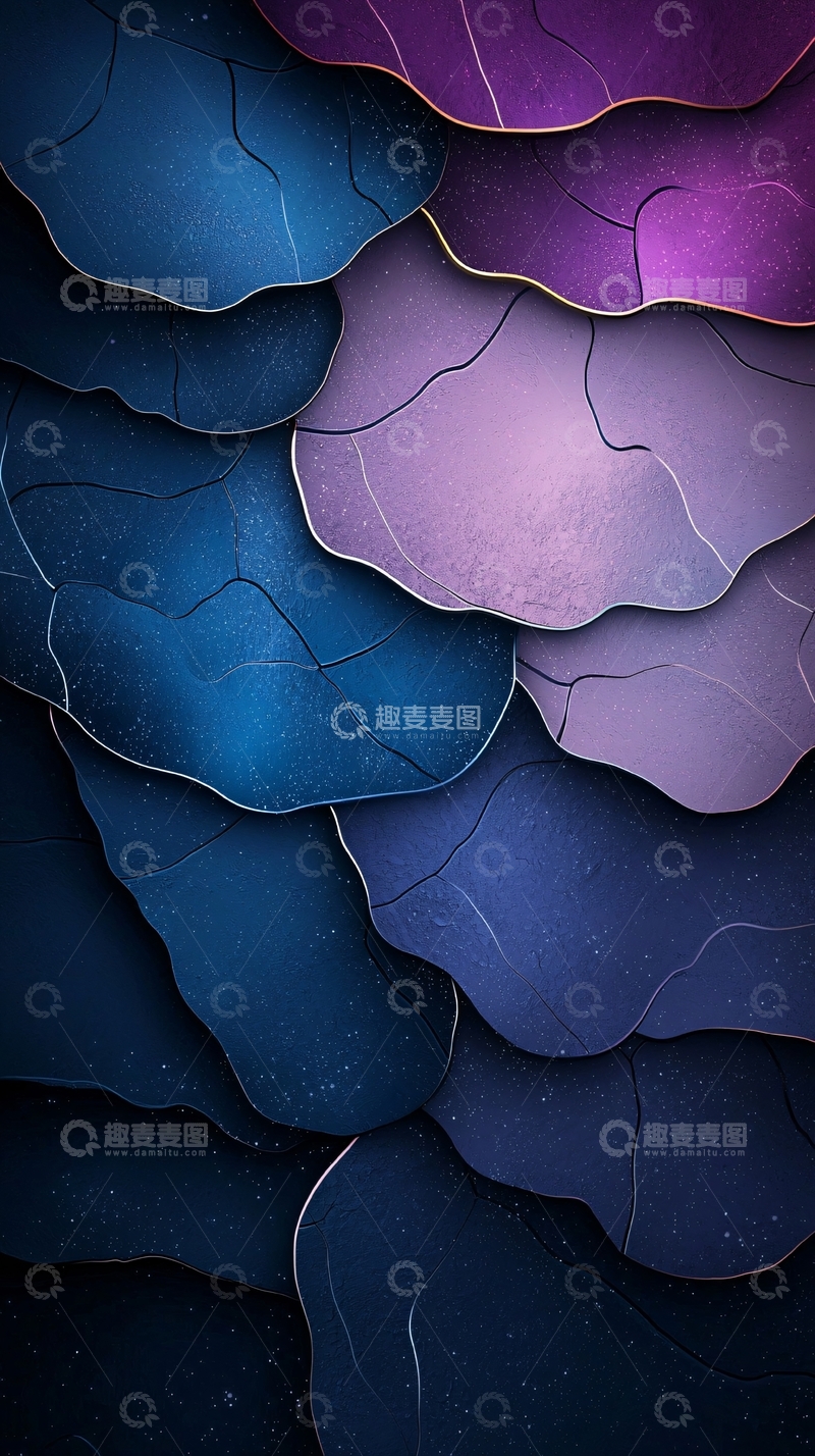 高清大图下载【趣麦麦图】抽象裂纹背景素材