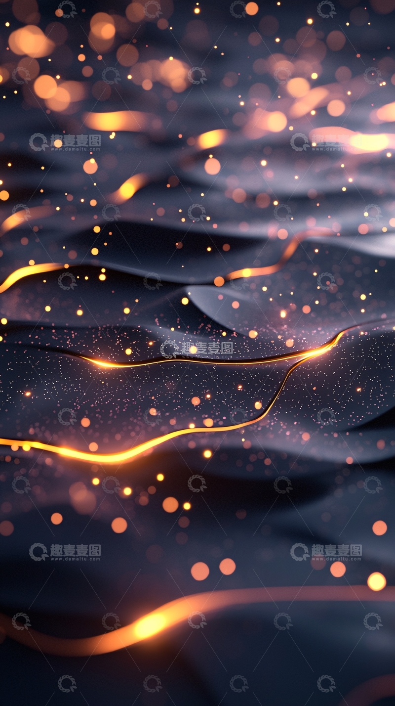 高清大图下载【趣麦麦图】波光粼粼的水面光影效果