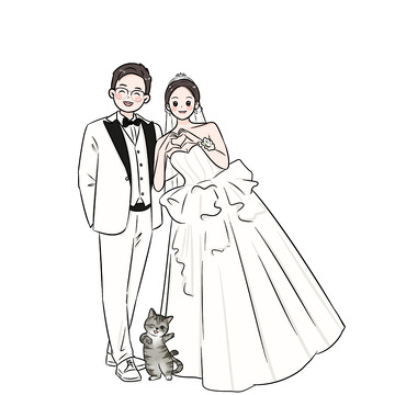 人形立牌手绘卡通q版