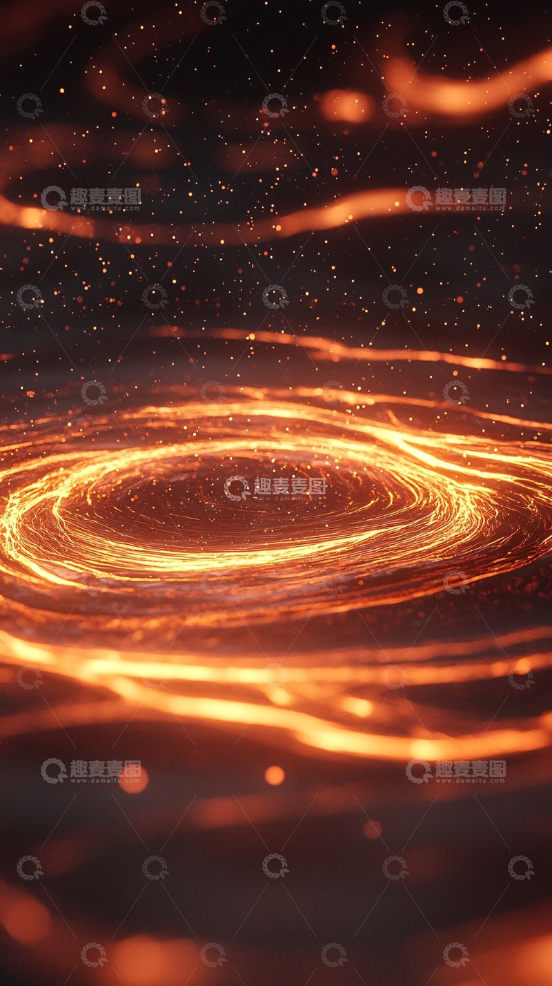 高清大图下载【趣麦麦图】星系漩涡动态光影效果