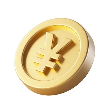 促销元素金属质感3D金币